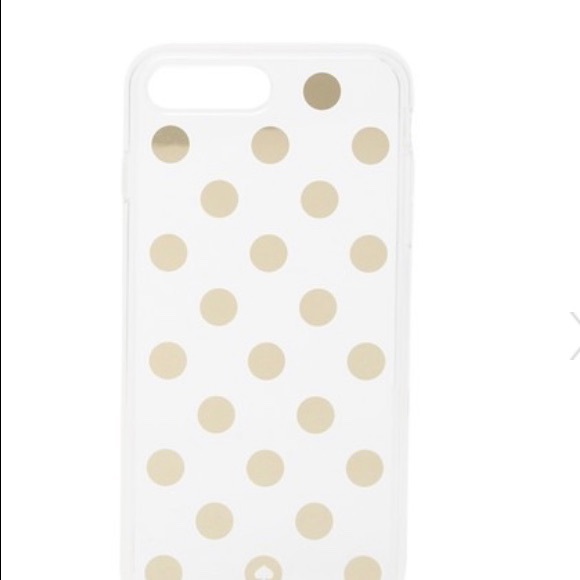 New Kate Spade gold  Dots Protective Case  iPhone7 - Picture 7 of 8